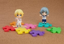 Nendoroid More Puzzle Base (Wood Grain) -Doll Toys Shop nendoroid more puzzle base wood grain 4