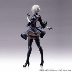 NieR:Automata Ver1.1a Statuette - 2B (YoRHa No. 2 Type B) No Visor Ver. -Doll Toys Shop nier automata ver1 1a statuette 2b yorha no 2 type b no visor ver3