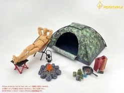 PEPATAMA Series 1/12 Scale Paper-Diorama M-008 Tent Set A -Doll Toys Shop pepatama series 1 12 scale paper diorama m 008 tent set a 09