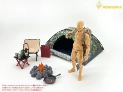 PEPATAMA Series 1/12 Scale Paper-Diorama M-008 Tent Set A -Doll Toys Shop pepatama series 1 12 scale paper diorama m 008 tent set a 10