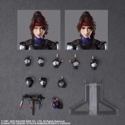 Play Arts Kai Final Fantasy VII Remake: Jessie, Cloud, & Motorcycle Set -Doll Toys Shop play arts kai final fantasy vii remake jessie cloud motorcycle set 08