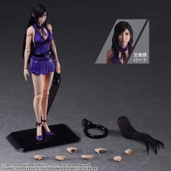 Play Arts Kai Final Fantasy VII Remake: Tifa Lockhart Dress Ver. -Doll Toys Shop play arts kai final fantasy vii remake tifa lockhart dress ver 07