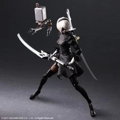 Play Arts Kai NieR:Automata: 2B (YoRHa No. 2 Type B) DELUXE Ver. -Doll Toys Shop play arts kai nier automata 2b yorha no 2 type b deluxe ver 06