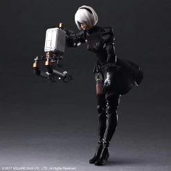 Play Arts Kai NieR:Automata: 2B (YoRHa No. 2 Type B) DELUXE Ver. -Doll Toys Shop play arts kai nier automata 2b yorha no 2 type b deluxe ver 07
