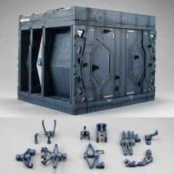 MegaHouse Realistic Model 1/144 Arcangel Hangar -Doll Toys Shop realistic model 1 144 arcangel hangar 3