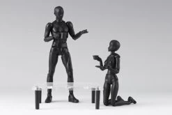S.H.Figuarts Body-chan DX Set 2 (Solid Black Color Ver.) -Doll Toys Shop s h figuarts body chan dx set 2 solid black color ver 04