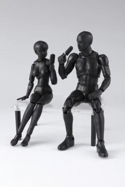 S.H.Figuarts Body-chan DX Set 2 (Solid Black Color Ver.) -Doll Toys Shop s h figuarts body chan dx set 2 solid black color ver 06