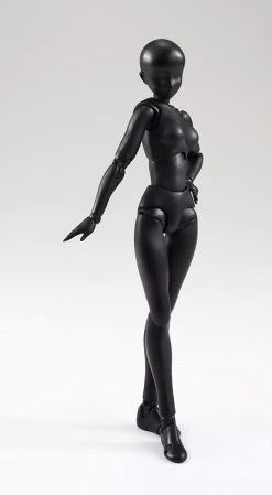 S.H.Figuarts Body-chan (Woman) (Solid Black Color Ver.) -Doll Toys Shop s h figuarts body chan woman solid black color ver 04