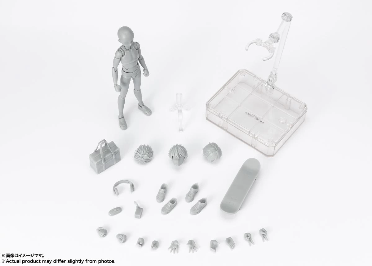 S.H.Figuarts Body-kun -School Life- Edition DX SET (Gray Color Ver.) 10 S.H.Figuarts Body-kun -School Life- Edition DX SET (Gray Color Ver.) - Image 8