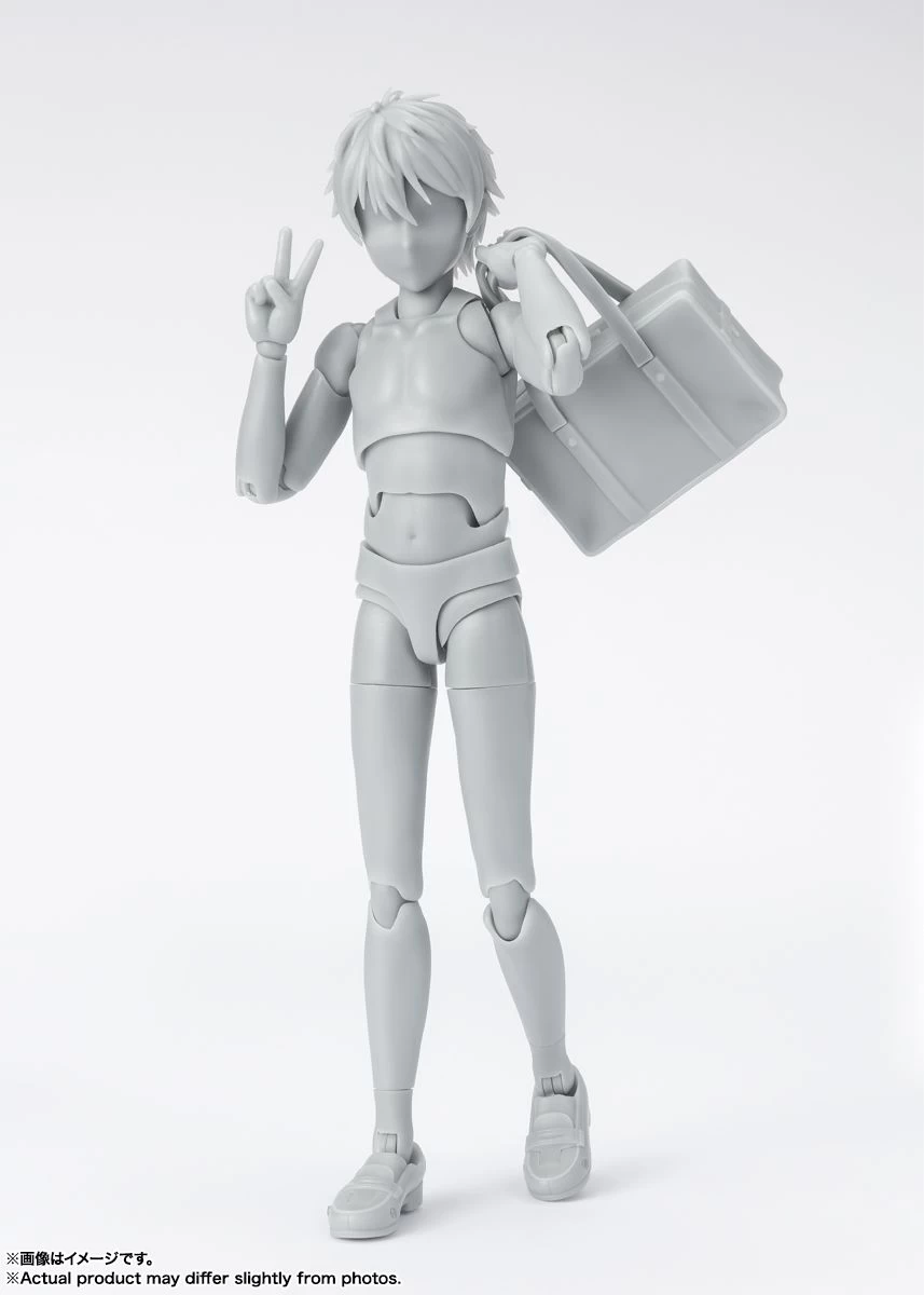 S.H.Figuarts Body-kun -School Life- Edition DX SET (Gray Color Ver.) 5 S.H.Figuarts Body-kun -School Life- Edition DX SET (Gray Color Ver.) - Image 3
