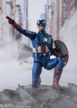 S.H.Figuarts Captain America - Edition -Doll Toys Shop s h figuarts captain america avengers assemble edition 03