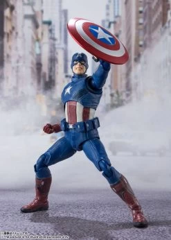 S.H.Figuarts Captain America - Edition -Doll Toys Shop s h figuarts captain america avengers assemble edition 04