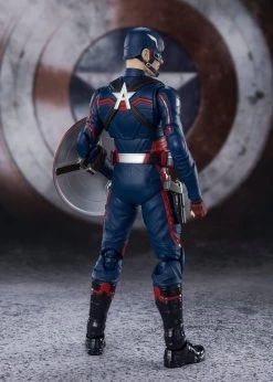 S.H.Figuarts Captain America (John F. Walker) (The Falcon And The Winter Soldier) -Doll Toys Shop s h figuarts captain america john f walker the falcon and the winter soldier 02