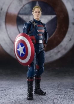 S.H.Figuarts Captain America (John F. Walker) (The Falcon And The Winter Soldier) -Doll Toys Shop s h figuarts captain america john f walker the falcon and the winter soldier 03