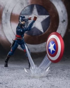 S.H.Figuarts Captain America (John F. Walker) (The Falcon And The Winter Soldier) -Doll Toys Shop s h figuarts captain america john f walker the falcon and the winter soldier 06