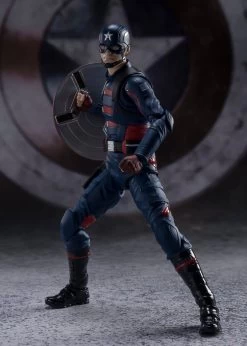 S.H.Figuarts Captain America (John F. Walker) (The Falcon And The Winter Soldier) -Doll Toys Shop s h figuarts captain america john f walker the falcon and the winter soldier 09