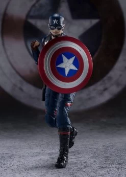 S.H.Figuarts Captain America (John F. Walker) (The Falcon And The Winter Soldier) -Doll Toys Shop s h figuarts captain america john f walker the falcon and the winter soldier 10
