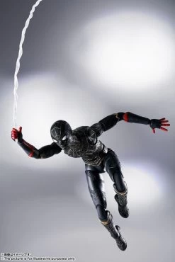 S.H.Figuarts Spider-Man [Black & Gold Suit] -Doll Toys Shop s h figuarts spider man black gold suit 06