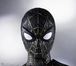 S.H.Figuarts Spider-Man [Black & Gold Suit] -Doll Toys Shop s h figuarts spider man black gold suit 07
