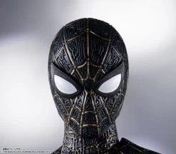 S.H.Figuarts Spider-Man [Black & Gold Suit] -Doll Toys Shop s h figuarts spider man black gold suit 08