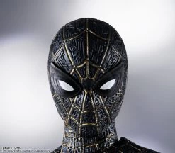 S.H.Figuarts Spider-Man [Black & Gold Suit] -Doll Toys Shop s h figuarts spider man black gold suit 09