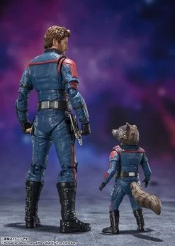 S.H.Figuarts Star Lord & Rocket Raccoon (Guardians Of The Galaxy: Vol. 3) -Doll Toys Shop s h figuarts star lord rocket raccoon guardians of the galaxy vol 33