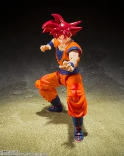 S.H.Figuarts Super Saiyan God Son Goku -Saiyan God Of Virtue- -Doll Toys Shop s h figuarts super saiyan god son goku saiyan god of virtue2