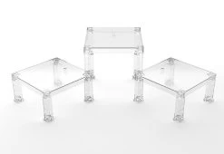 The Simple Stand: Build-On Type X3 (Translucent) -Doll Toys Shop the simple stand build on type x3 translucent 7 1